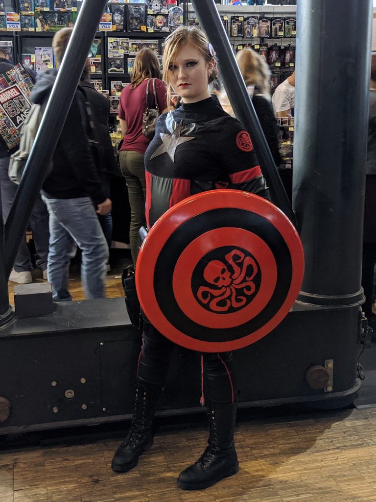 Cosplay Captain Hydra Comic Con Paris 2019