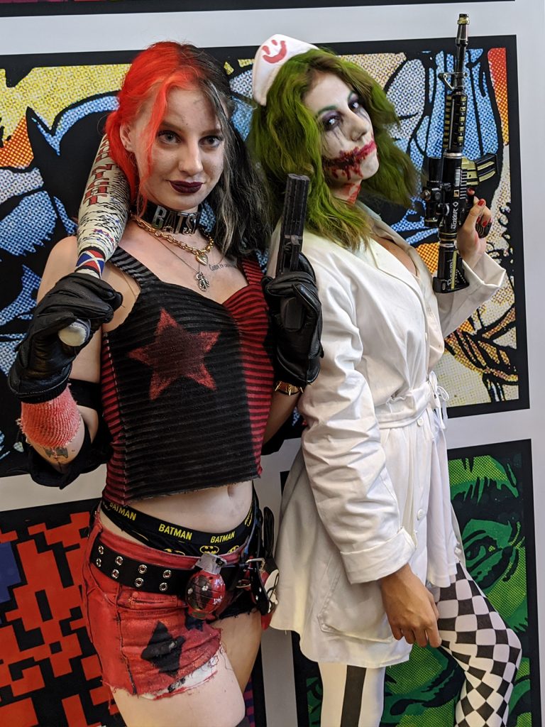 Cosplay Han Harley Quinn Joker Femme Comic Con Paris 2019