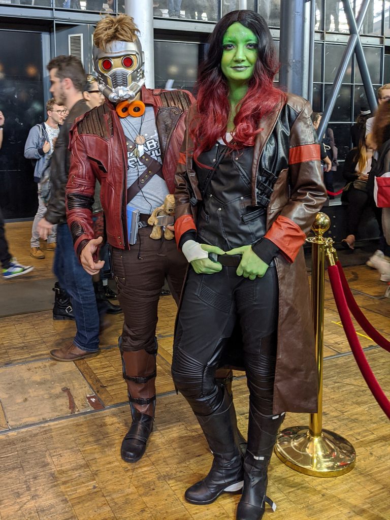 Cosplay Starlord Gamora Comic Con Paris 2019
